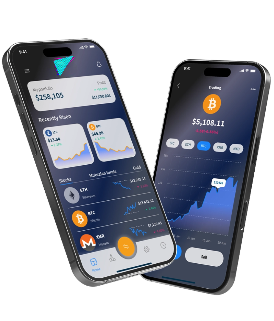 Application de Trading Mobile Quantyx Orelian